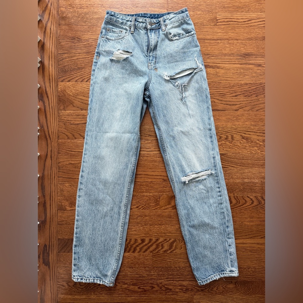 KSUBI Playback Skream‎ Trashed Denim Jeans acubi Distressed Y2K Streetwear 26